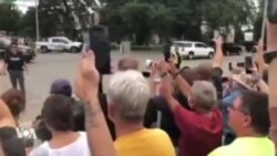 Donald Trump s'est rendu à Kenosha contre l'avis des autorités locales