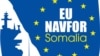 A picture released by the EU NAVFOR shows the EU's naval mission logo. (AFP photo/EU NAVFOR) 
