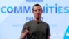FILE - Facebook CEO Mark Zuckerberg speaks in preparation for the Facebook Communities Summit, in Chicago, Illinois, June 21, 2017. 