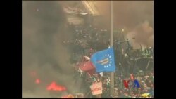 虽然宣布停火但基辅又爆发冲突