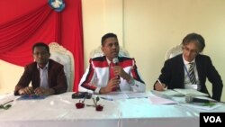 ዶ/ር ዘመንፈስ ገ/እግዚአብሔር፣ አቶ ካሣሁን ጎፌ፣ ሚስተር ክላውዲዮ አቺኦሊ 