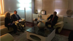 ማይክ ራይነር ከሶማሌ ክልል ፕሬዚዳንት ሙስጣፋ ሞሐመድ ጋር ተነጋገሩ