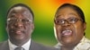 Vice President Emmerson Mnangagwa and former Vice President Joyce Mujuru. 