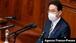 日本新任首相岸田文雄。