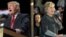 Donald Trump နဲ့ Hillary Clinton တို့ မဲဆွယ်စည်းရုံးစဉ်