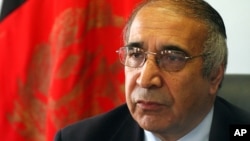 علی احمد جلالی، وزیر داخلۀ پیشین افغانستان