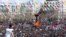 People gather to celebrate Newroz, which marks the arrival of spring and the new year, in Diyarbakir