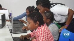 Nigerian School Girls Learn Technology During Summer Break