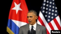 美国总统奥巴马在哈瓦那