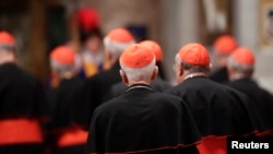 6일 바티칸에서 미사를 드린 추기경들. (자료사진)