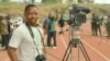 FILE - Cameroonian journalist Samuel Wazizi is seen in an undated photo from social media.