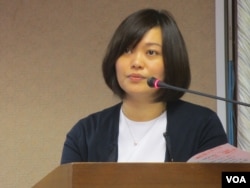 台湾在野党亲民党立委陈怡洁