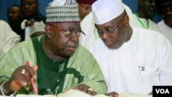 Gwamna Aliyu da Abubakar Atiku