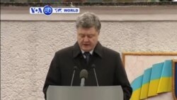 VOA60 DUNIYA: 'Yan Aware da Sojojin Ukraine Na Janye Makamai, Fabrairu 27, 2015