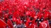 Rapat Umum Besar-Besaran di Turki Dukung Erdogan