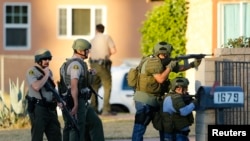 La fusillade de San Bernardino en images