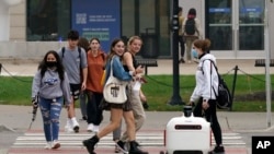 美国某大学的学生们