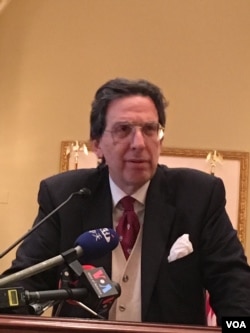 宾州大学历史系教授林霨 (美国之音钟辰芳拍摄)