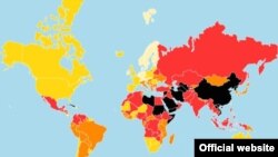 “Sərhədsiz Reportyorlar” 2016-cı il üçün Ümumdünya Mətbuat Azadlığı İndeksini hazırlayıb
