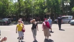 Türkiyə səfirliyi qarşısında etiraz