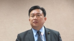 台湾执政党民进党立委王定宇(美国之音张永泰拍摄)