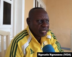 Colonel à la retraite Jean Robert Obargui ayant pris part à la guerre du 5-Juin, à Brazzaville, le 3 juin 2017. (VOA/Ngouela Ngoussou)
