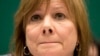 General Motors CEO Mary Barra listens on Capitol Hill in Washington, April 1, 2014, while testifying before the House Energy and Commerce subcommittee on Oversight and Investigation.