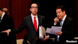 Sekretar za finansije Steven Mnuchin na samitu G20 u Japanu, 8. juni 2019.