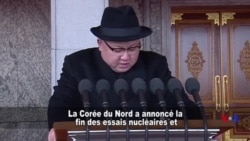 Kim Jong Un annonce la fin des essais nucléaires nord-coréens (vidéo)