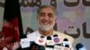 Afghan presidential candidate Abdullah Abdullah speaks during a news conference in Kabul, Afghanistan, Wednesday, May 14, 2014.