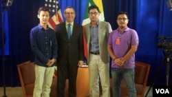 ကန်သံအမတ်ကြီးနှင့် ဗွီအိုအေမြန်မာပိုင်း