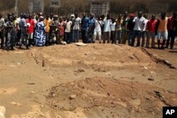 Site présumé d'une fosse commune au quartier Yopougon, à Abidjan