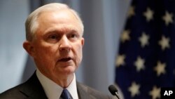 جف سشنز، وزیر دادگستری کابینه پرزیدنت ترامپ