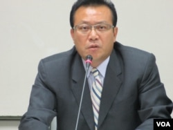 在野党民进党立委 苏震清（美国之音张永泰拍摄）