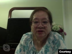 2021年8月20日，黄肖路通过Skype接受美国之音专访。