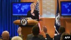 헤더 노어트 미국 국무부 대변인.