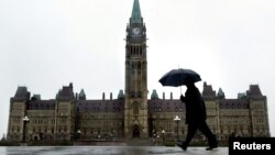 캐나다 오타와의 의회 건물. (자료사진)