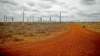 Inactive and abandoned oil installations are seen north of Bentiu, Unity State, South Sudan, May 11, 2012. 