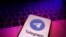Foto ilustrasi yang menunjukkan logo dari aplikasi Telegram yang diambil pada 27 Agustus 2024. (Foto: Reuters/Dado Ruvic)