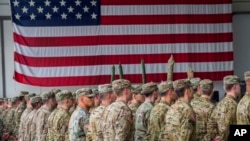 سربازان امریکایی در مارچ ۲۰۱۷ به سوریه اعزام شدند. (عکس از آرشیف)