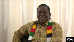 Shugaban Zimbabwe Emmerson Mnangagwa 