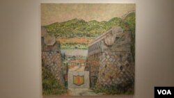 민중화가 민정기 작가의 전시회가 서울 금호미술관에서 열리고 있다. 임진강에 닿을 수 없도록 굳게 닫힌 철문과 군사구조물을 그린 ‘임진리 나루터’, 지금은 사라진 관광 숙소를 되살린 ‘임진리 도솔원’, 가로 폭이 4.8m에 달하는 ‘임진리 나루터 정경’이 임진나루 주변의 어제와 오늘을 고스란히 보여주고 있다.