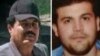 Kombinacija slika koje je obezbedio Stejt department prikazuje Ismaela El Maja Zambadu, vođu meksičkog kartela Sinaloa i Hoakina Guzmana Lopeza, sina El Čapa (Foto: AP/U.S. Department of State)