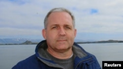 Paul Whelan, a U.S. citizen detained in Russia for suspected spying, appears in a photo provided by the Whelan family on Jan. 1, 2019. 