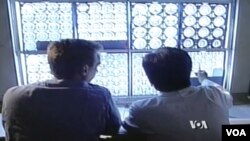 Brain scans of Parkinson's patients