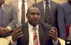 Perdana Menteri Papua Nugini James Marape. (Foto: AP)