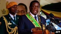 ፕረዚደንት ኢመርሰን ምናንጋግዋ ኣብ በዓል ጽንብል ናጽነት ዚምባብወ