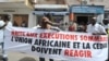 Dakar Rights Activists Rally Against Gambian Executions