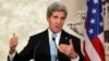 FILE - U.S. Secretary of State John Kerry, shown at a news conference earlier this month, will meet with his Iranian counterpart and European negotiators to discuss a nuclear agreement that could lead to lifting of sanctions on Iran.