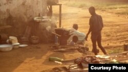 Preparing the day’s first meal (Submitted by George Bergeman)